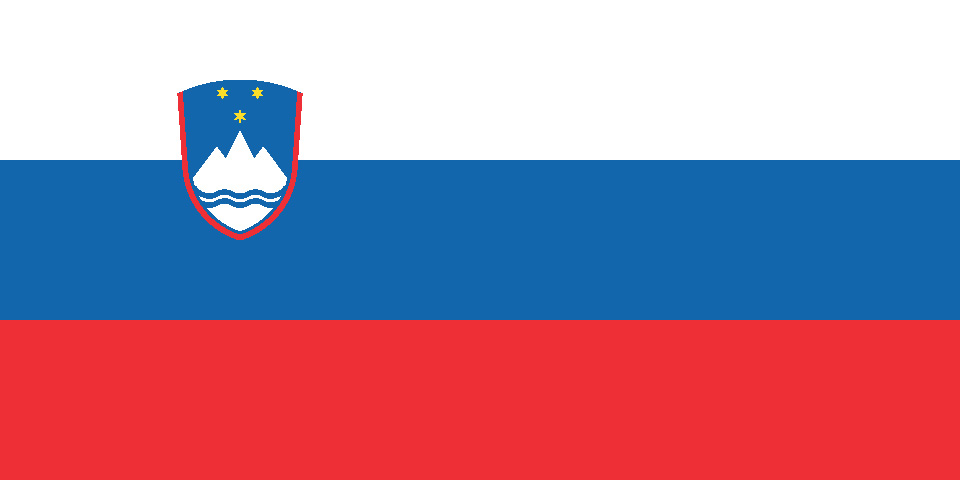 Country flag of Slovenia