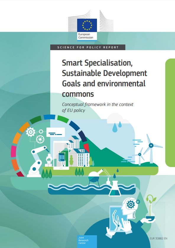 Report mart Specialisation, Sustainable Development Goals and Environmental Commons Cover 