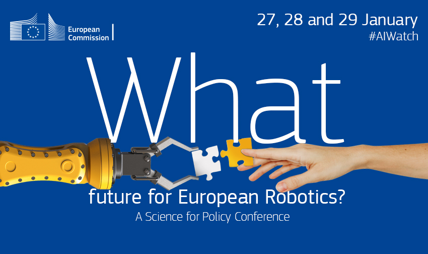 What future for European robotics? save the date postcard